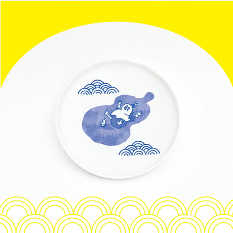 福LUKCY  ひょうたん 小皿