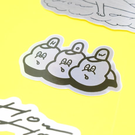 HOW drawing ステッカー3枚セット