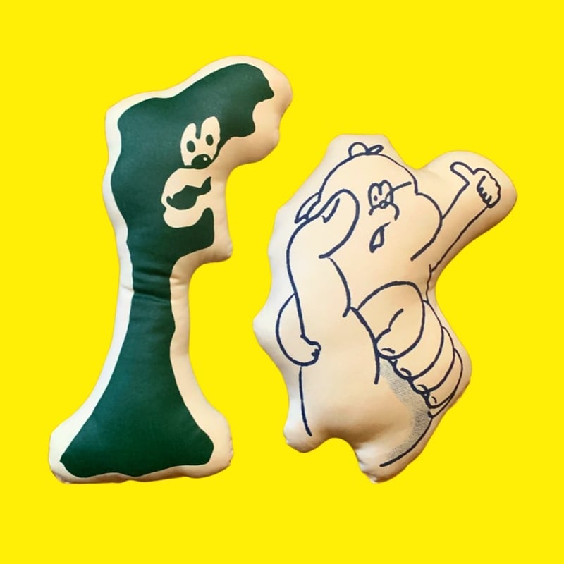 石川君&能登のGOODクッション | manjyu verymuch MART