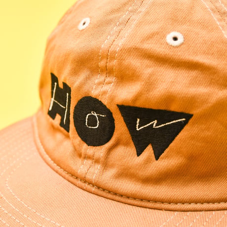 HOW CAP BLACK&BROWN