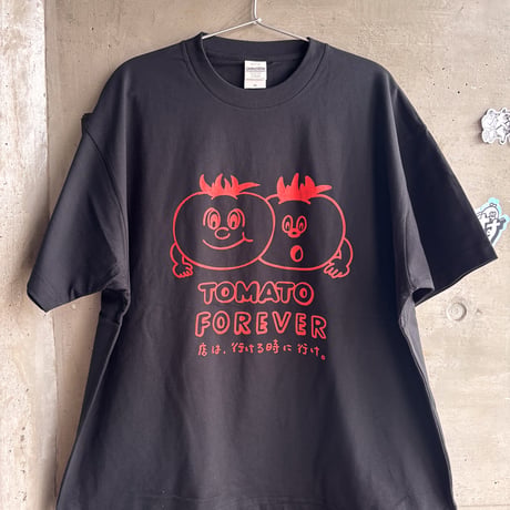 TOMATO FOREVER ドローコード T-shirt