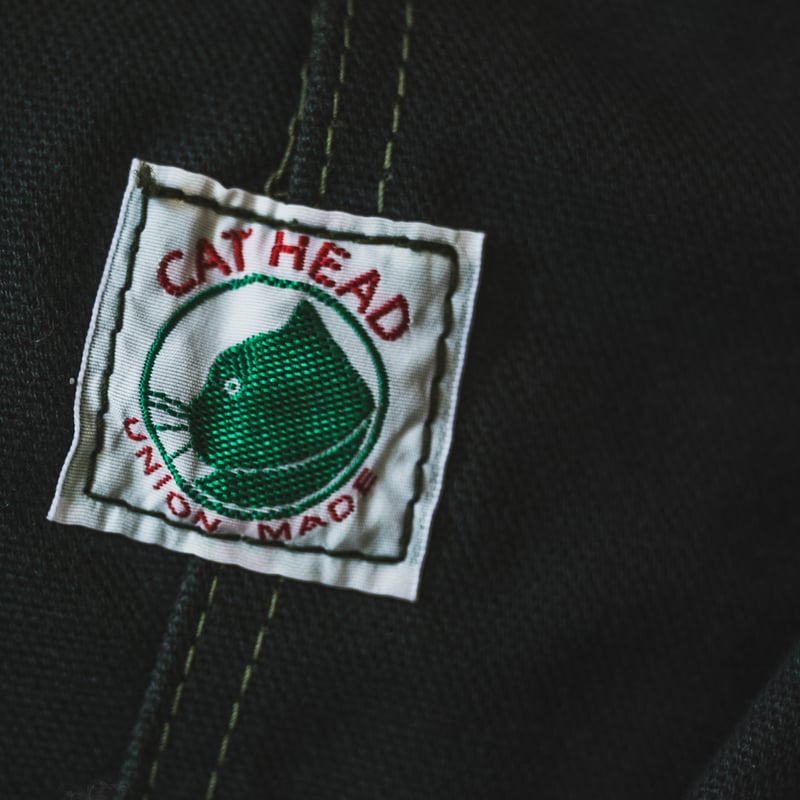 TCBジーンズ Cat Head JKT グリーンキャンバス 38新品未使用 Cat Head Jacket Green Canvas | TCB jeans