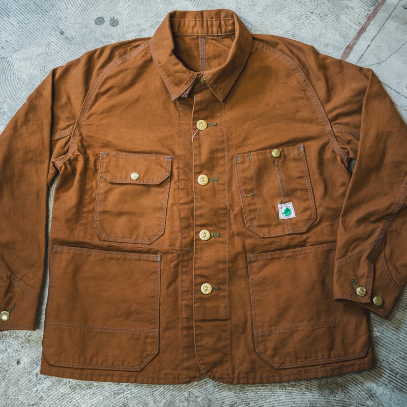 Cat Head Jacket Brown Canvas | TCB jeans