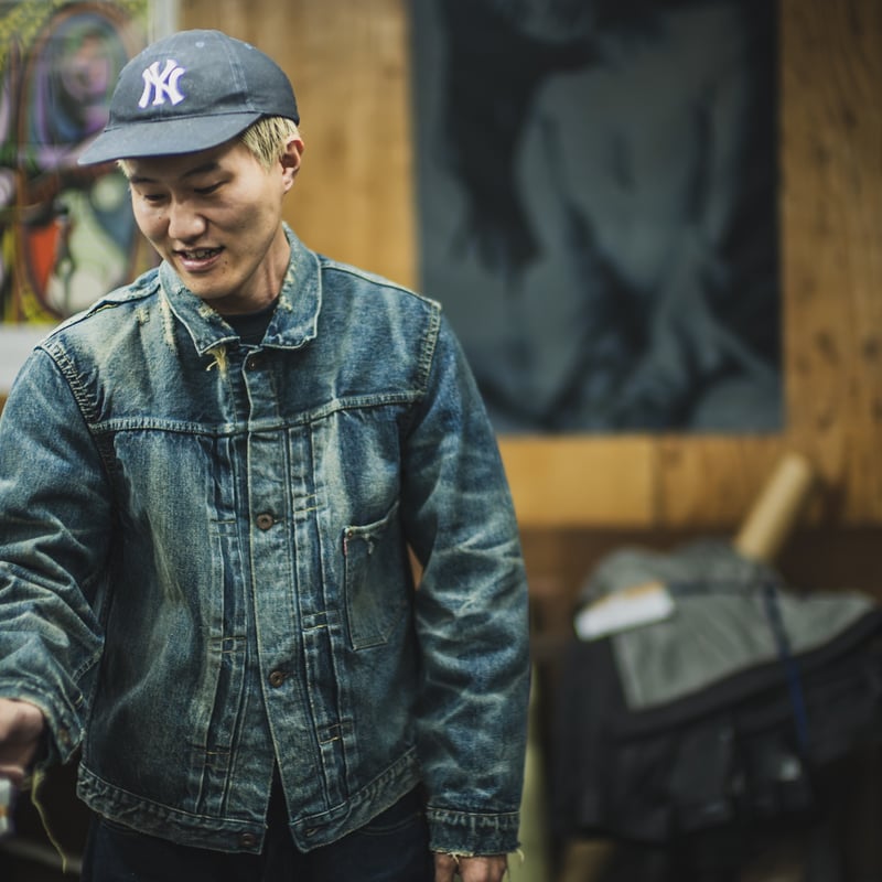 Fat Cats Records】Faded S40's Jacket 14oz | TCB
