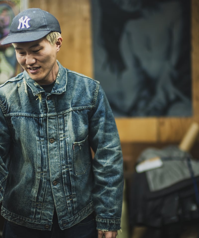Fat Cats Records】Faded S40's Jacket 14oz | TCB
