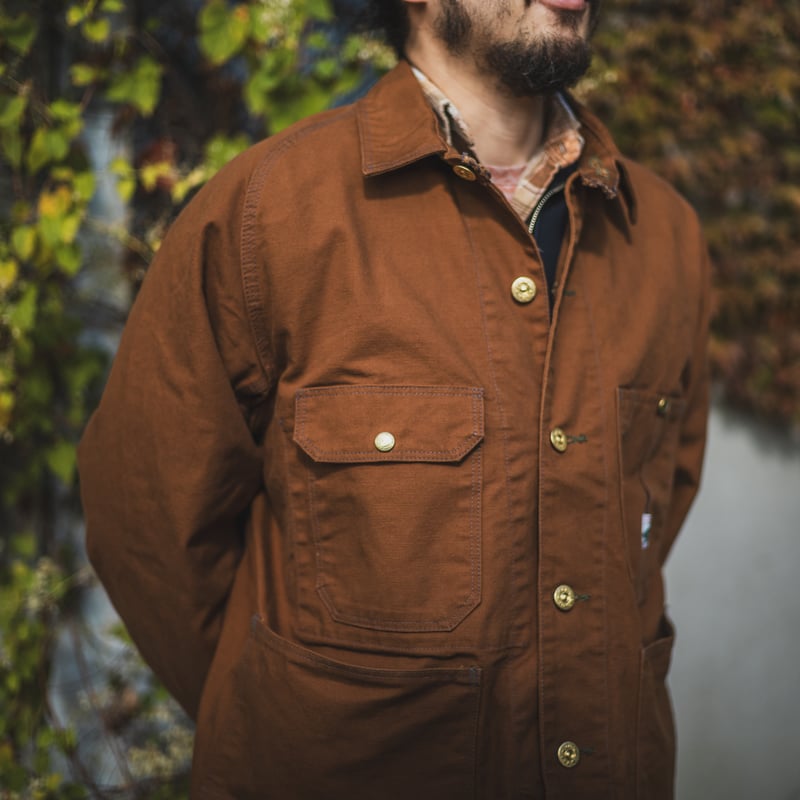 Cat Head Jacket Brown Canvas | TCB jeans