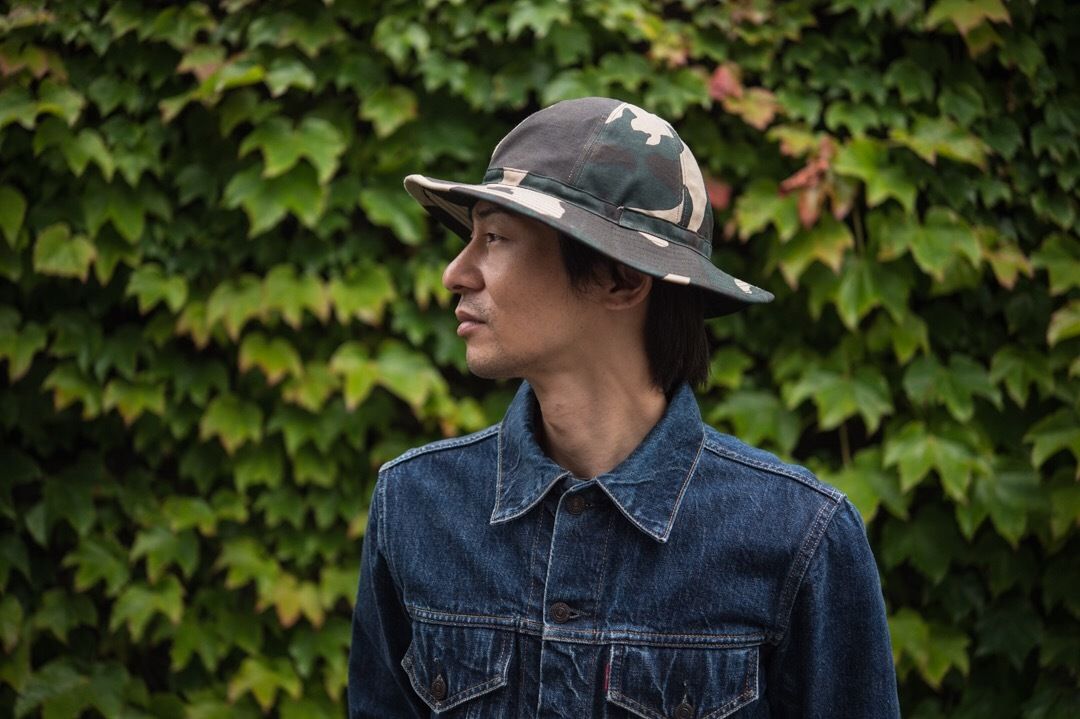 TCB 30's HAT Wood Land Back Sateen | TCB jeans