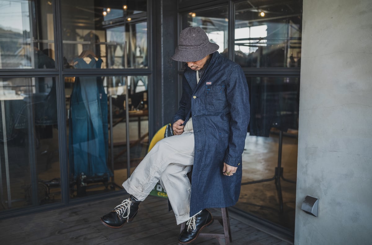 tcbジーンズ Cathartt Traveller Coat サイズ34 Cathartt Traveller Coat Denim Ripstop | TCB jeans