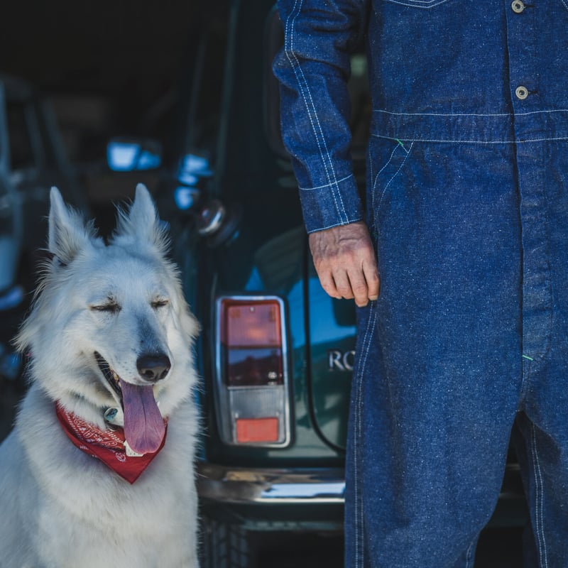 TCB JEANS Black Cat Crew Suit サイズ36 Black Cat Crew Suit | TCB jeans