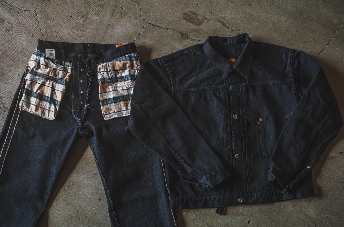 TCBジーンズ　40S BKBK 38 TCB jeans TCBジーンズ Late S40's Jeans BKBK 大戦モデル