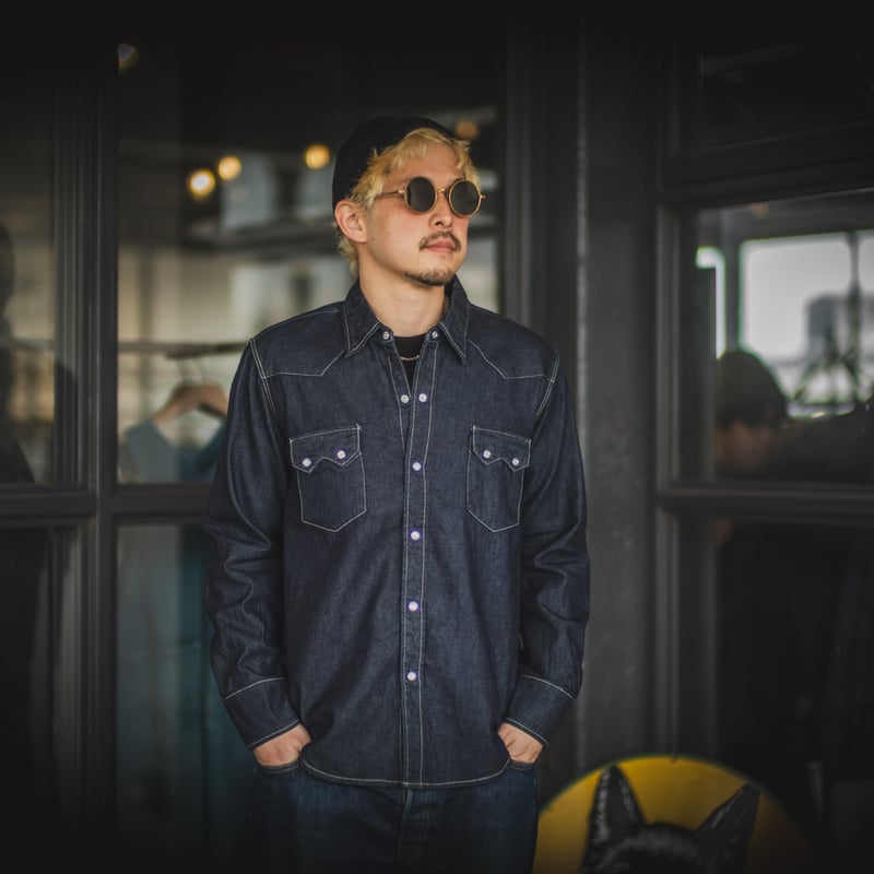 Dude Ranch Shirt 8.5oz Denim | TCB jeans