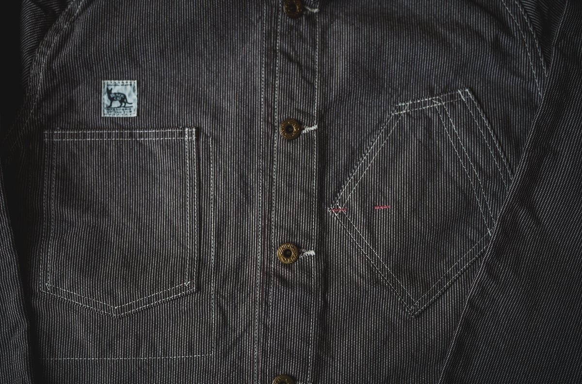 BLACK CAT JACKET Pin Check | TCB jeans