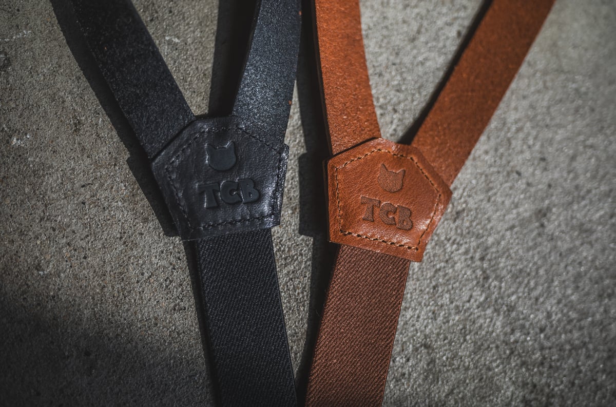 tcbジーンズ レザーサスペンダーM TCB Leather Suspenders | TCB jeans