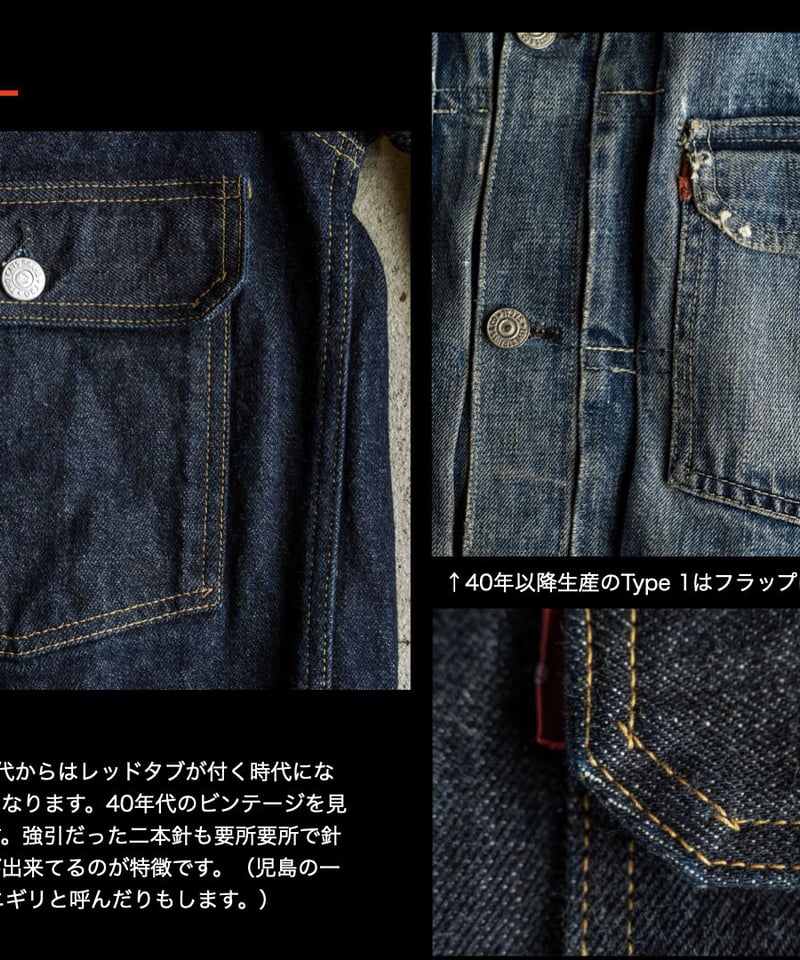 30's Jacket 14.1oz | TCB jeans