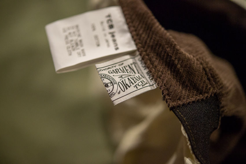 TCB jeans コーデュロイ ベレー帽 ブラウン TCB jeans コーデュロイ ベレー帽 ブラウン
