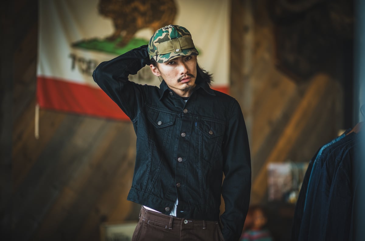 60's Trucker Jacket BKBK | TCB jeans