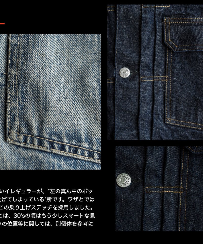 30's Jacket 14.1oz | TCB jeans