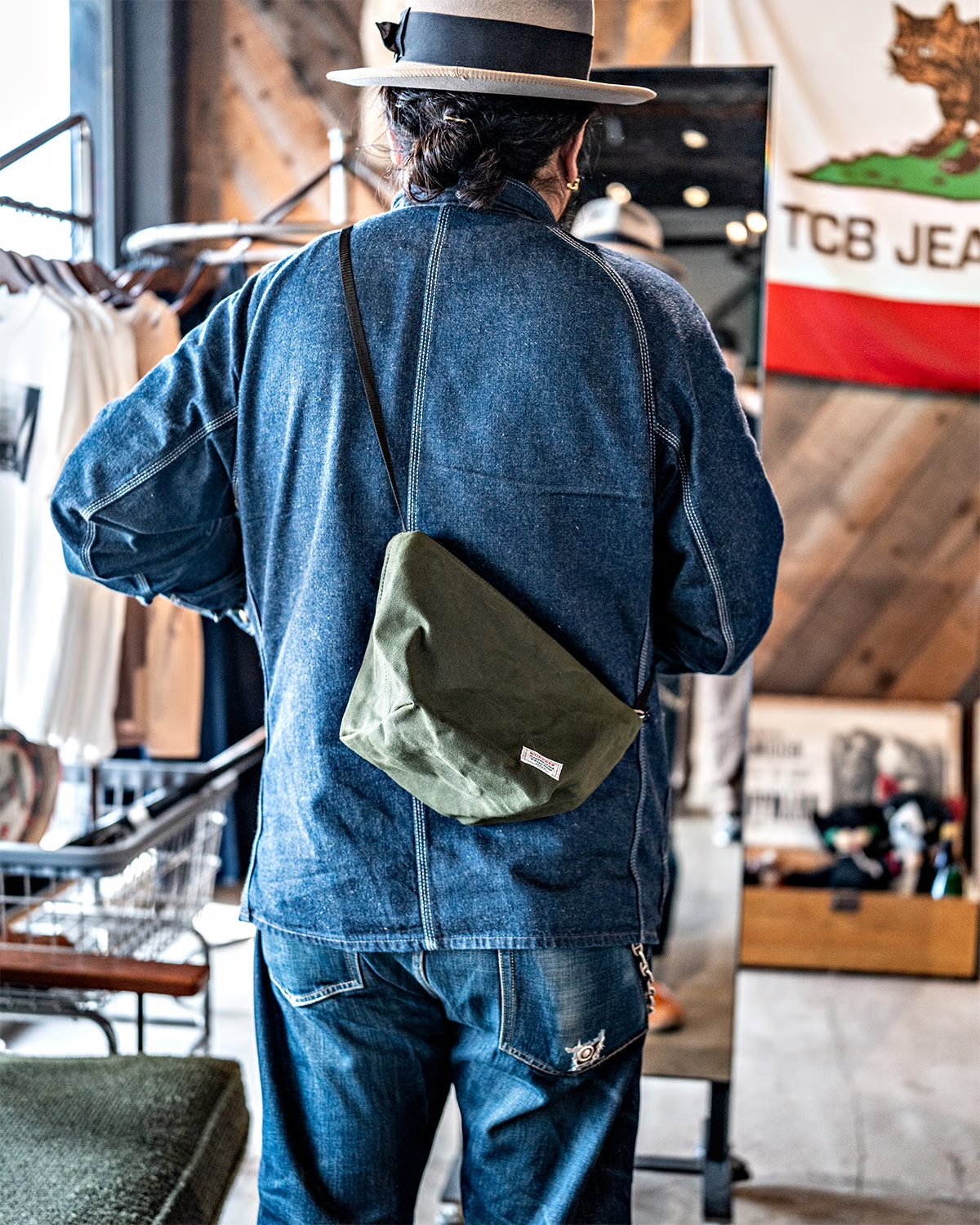 WORKERS Boat Shoulder Bag | TCB jeans