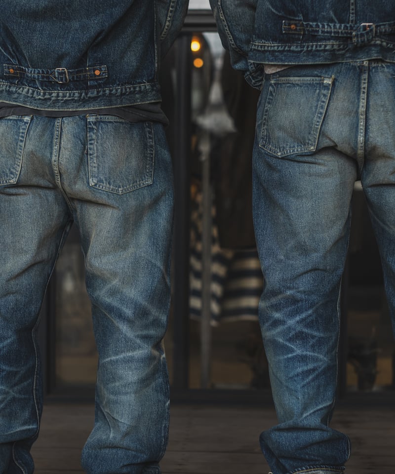 パンツ TCBJeans Fat Cats Record S40's Jeans Fat Cats Records】Faded S40's Jeans 14oz | TCB