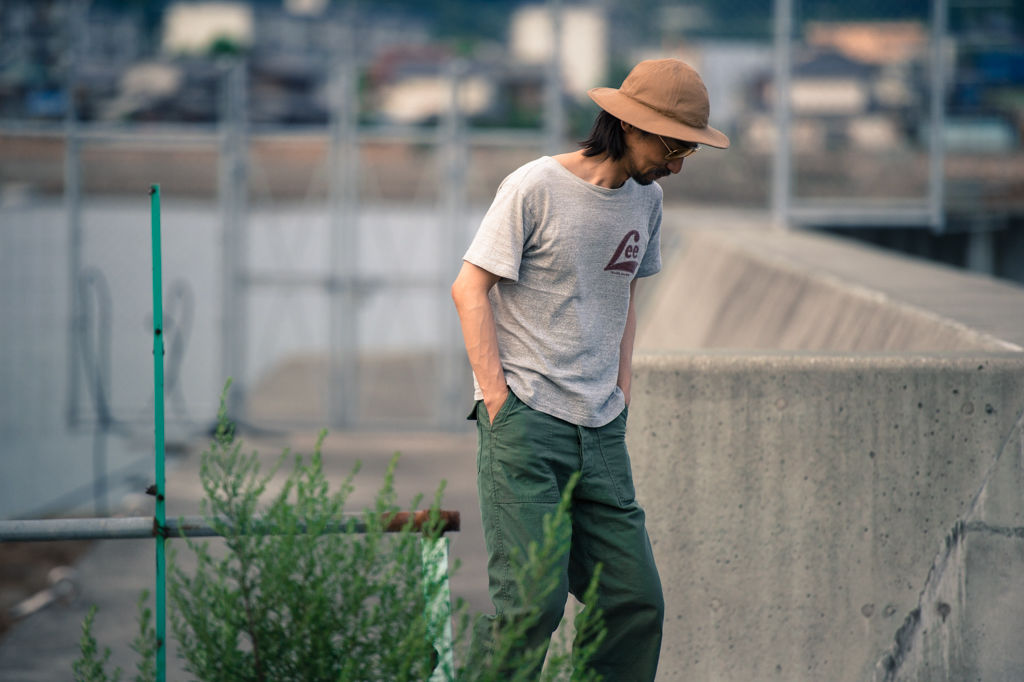 TCB 50´s BAKER PT OLIVE tcb jeansベイカーパンツ-