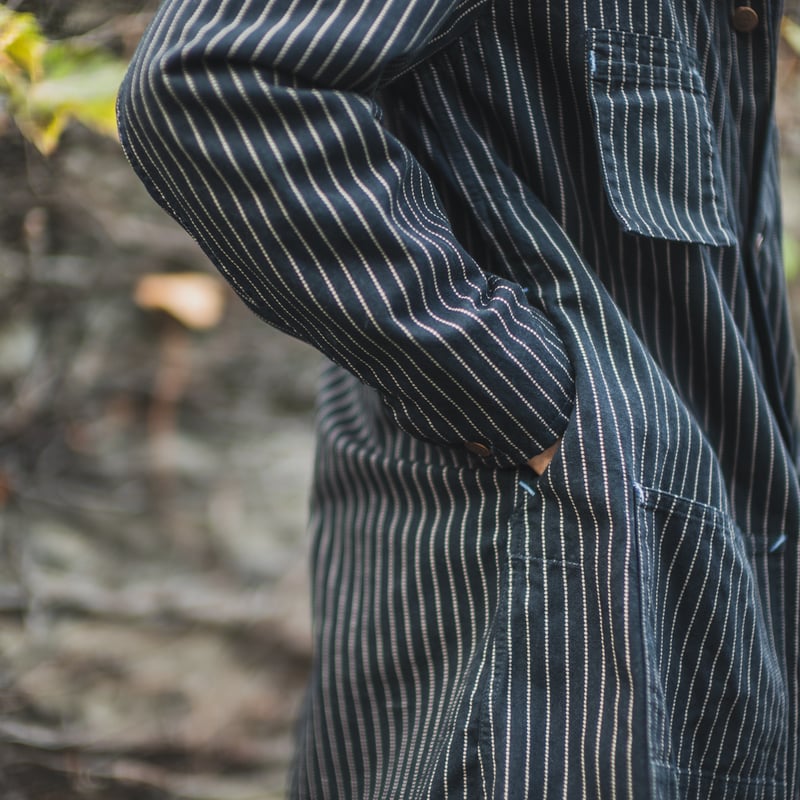 Tabby's Coat Black Wabash | TCB jeans