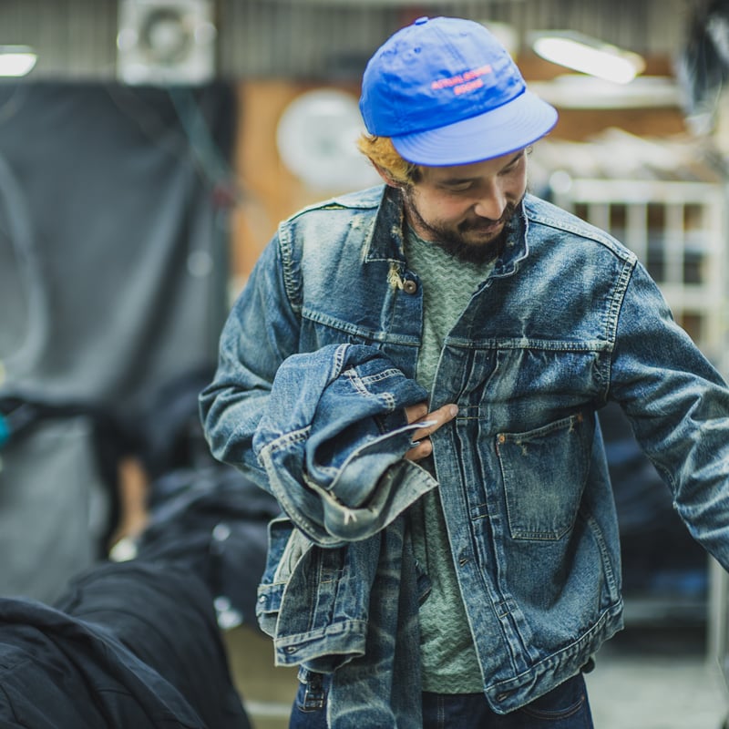 Fat Cats Records】Faded S40's Jacket 14oz | TCB