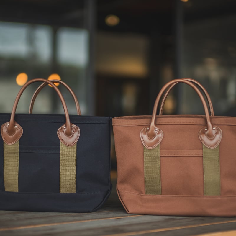 WORKERS: Leather Handle Tote Bag M | TCB jeans