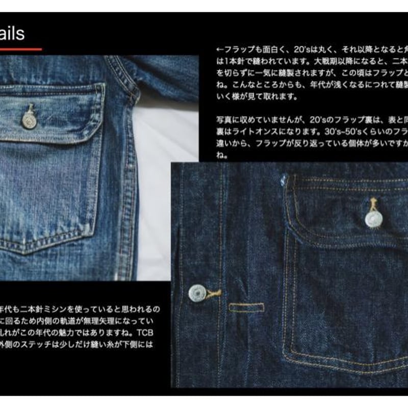20's Jacket 12.5oz | TCB jeans 20's Jacket 12.5oz | TCB jeans