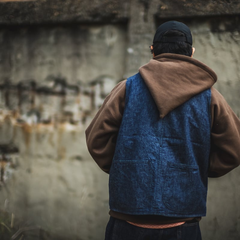 トップス TCB jeans Huntsman Vest Choco Duck Huntsman Vest | TCB jeans