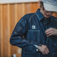 Cathartt Traveller Coat Denim Ripstop | TCB jeans