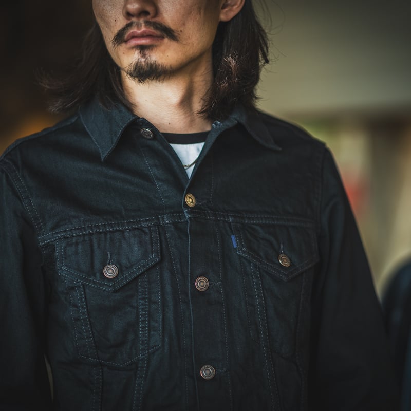 60's Trucker Jacket BKBK | TCB jeans