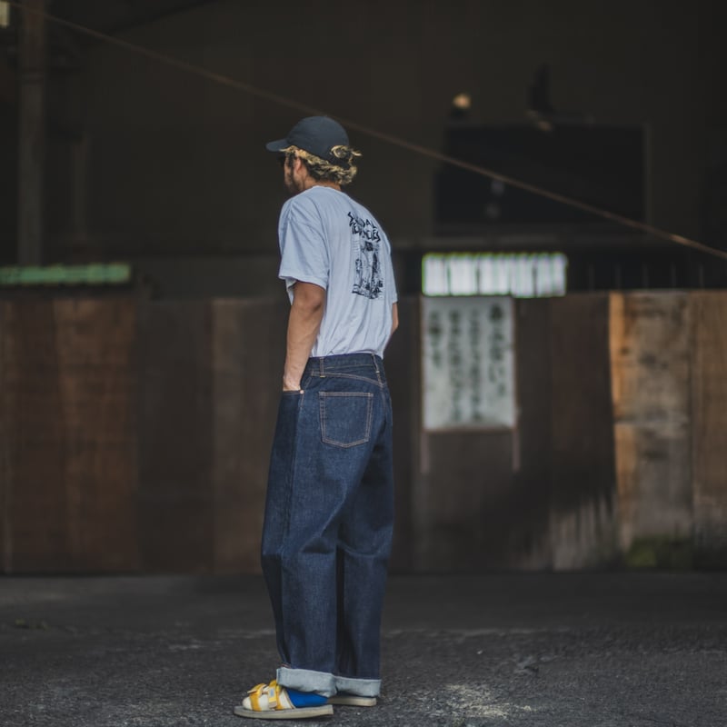 MISSION DISTRICT TCB Jeans Old Baggy デニム 受注生産】〔TCB JEANS × MOTO × MISSION DISTRICT〕Old