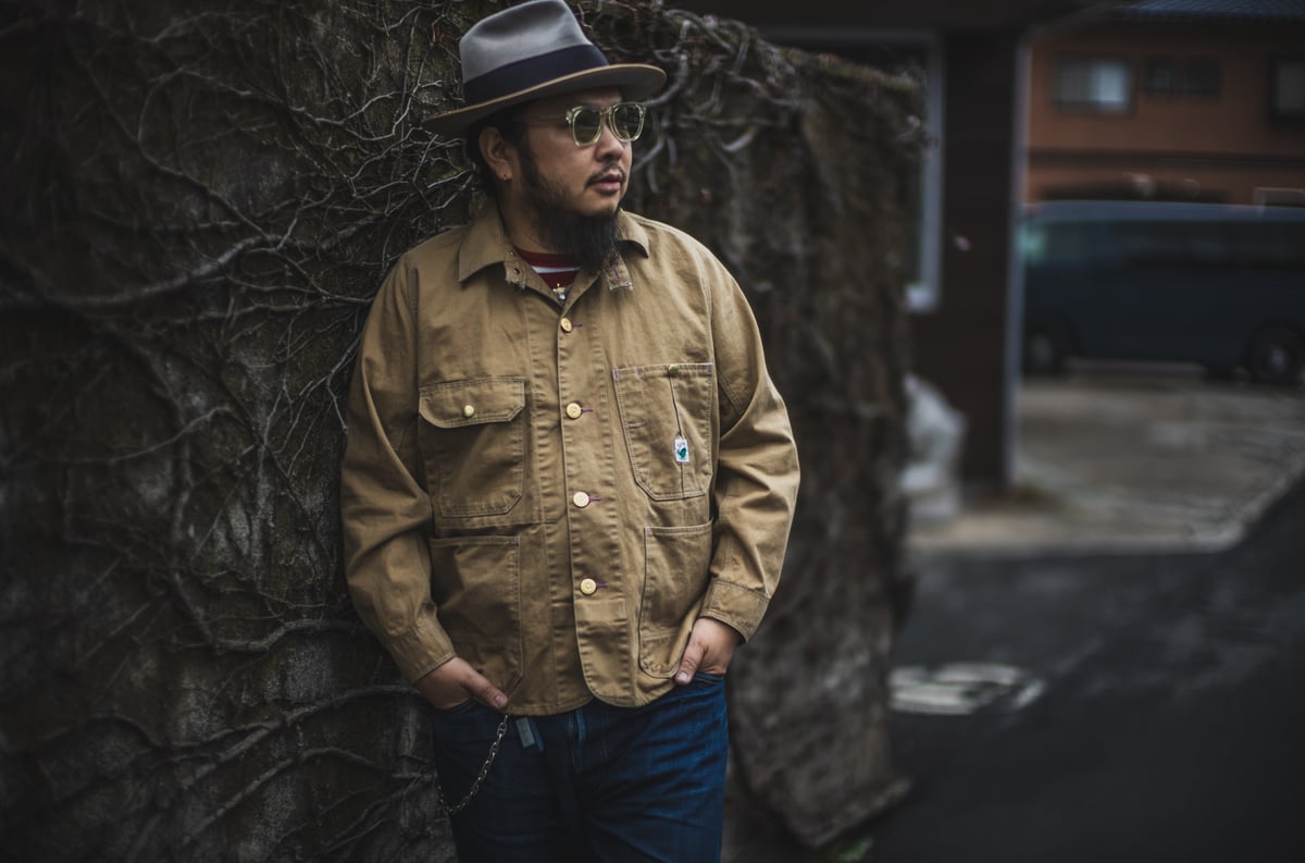 □ご予約ページ□Cat Head Jacket Khaki Drill | TCB jeans □ご予約ページ□Cat Head Jacket Khaki Drill | TCB jeans