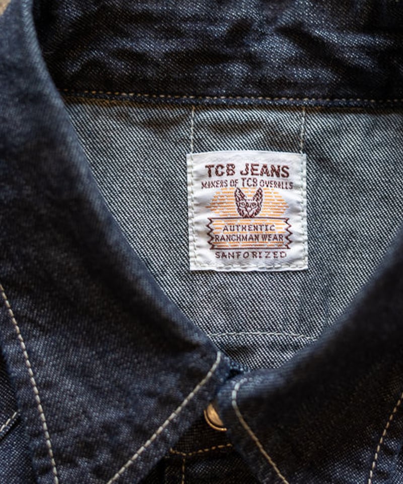 Dude Ranch Shirt 8.5oz Denim | TCB jeans