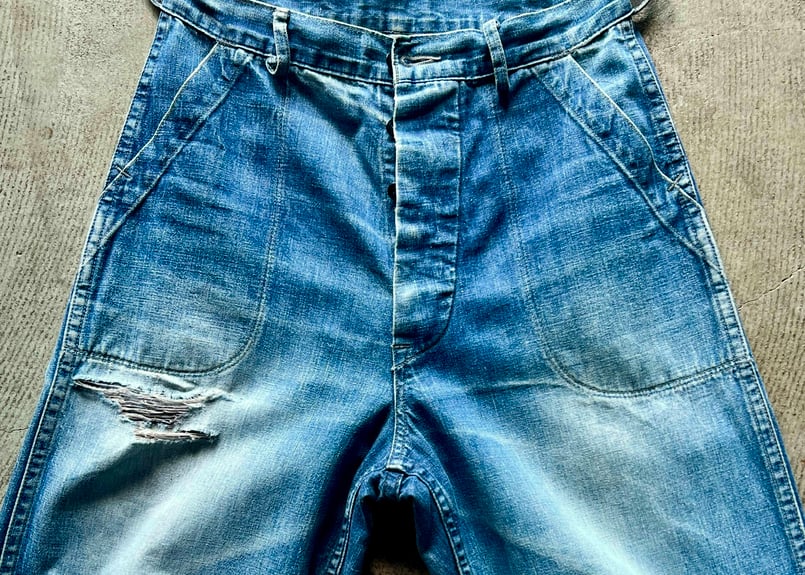 SEAMENS TROUSERS / USN デッキパンツ | TCB jeans