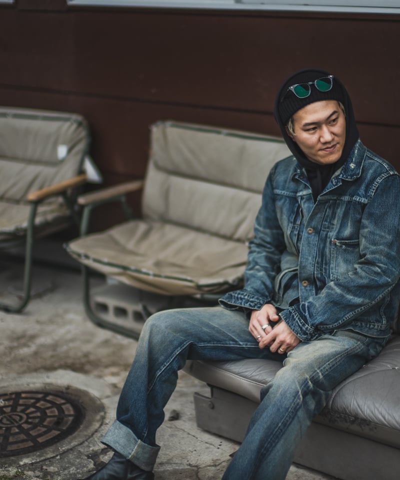 パンツ TCBJeans Fat Cats Record S40's Jeans Fat Cats Records】Faded S40's Jeans 14oz | TCB