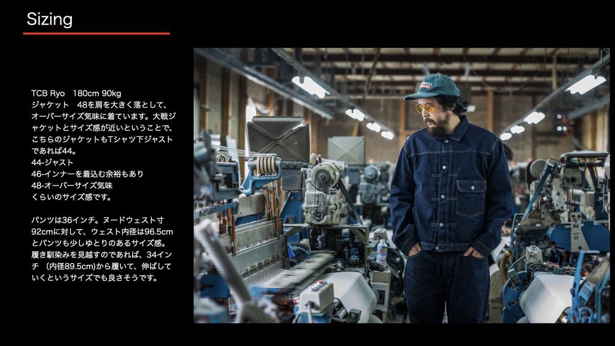 30's Jacket 14.1oz | TCB jeans