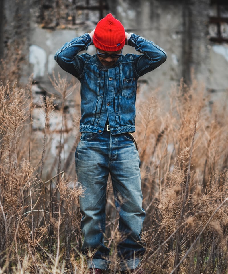 Fat Cats Records】Faded S40's Jeans 14oz | TCB