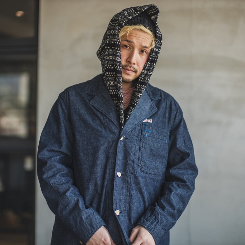 Cathartt Traveller Coat Denim Ripstop | TCB jeans