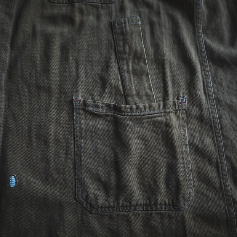 Cathartt Traveller Coat Denim Ripstop | TCB jeans