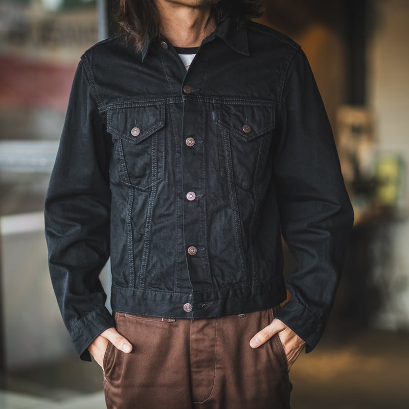60's Trucker Jacket BKBK | TCB jeans