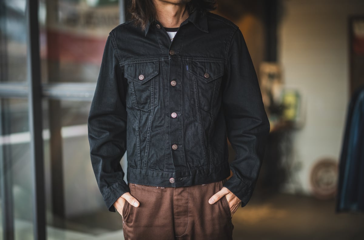 60's Trucker Jacket BKBK | TCB jeans