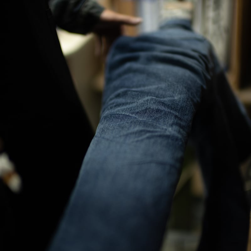 Fat Cats Records】Faded S40's Jeans 14oz | TCB