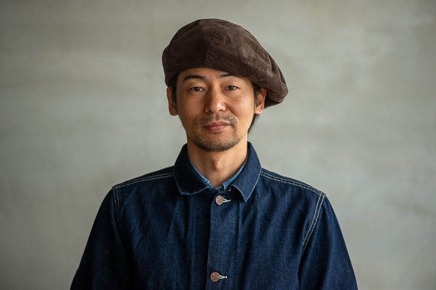 TCB jeans コーデュロイ ベレー帽 ブラウン fit=scale-down,w=1200