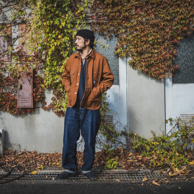 Cat Head Jacket Brown Canvas | TCB jeans