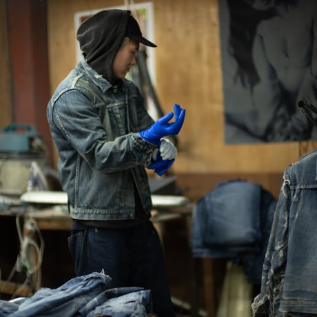 【Fat Cats Records】Faded S40's Jacket 14oz