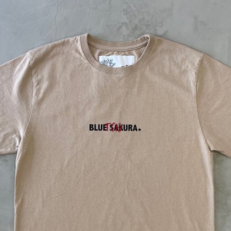 TCB×Blue Sakura Collaboration T-shirt "Logo"