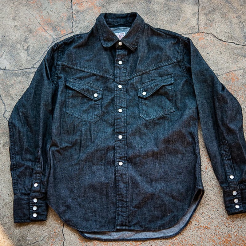 TCB RANCHMAN Shirt Black DENIM | TCB jeans