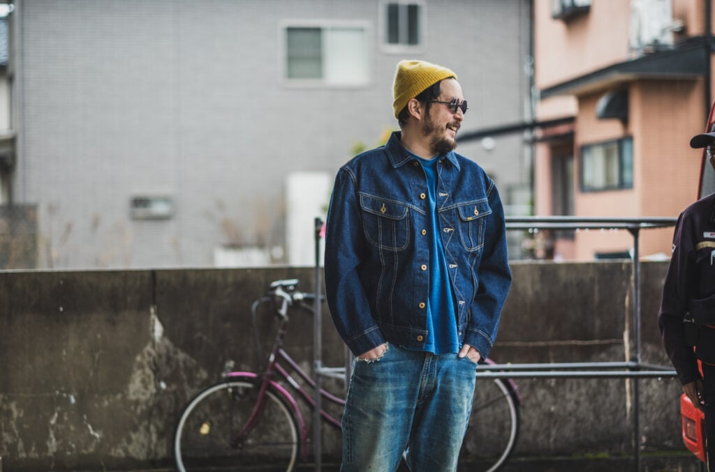 TCB Jeans Storm Cats Drive Jacket 42…美品