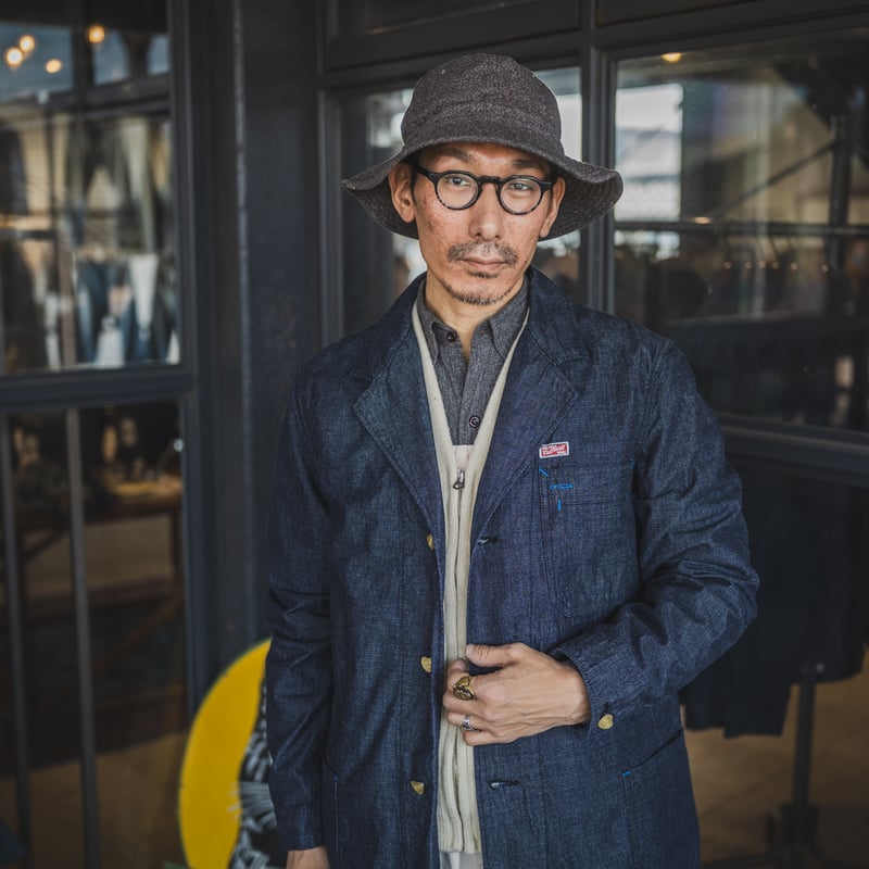 Cathartt Traveller Coat Denim Ripstop | TCB jeans